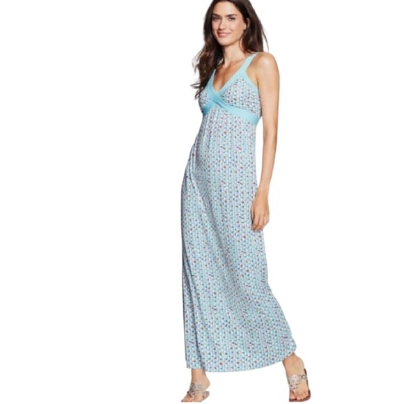 Boden Dresses & Skirts - Boden Mia Multi Color Kaleidoscope Knit Maxi Dress Size US 4R